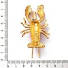 Alloy Enamel Pendants X-FIND-I053-01G-02-3