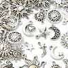 100G Tibetan Style Alloy Pendants TIBE-YW0001-07-1