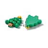 Christmas Theme Opaque Resin Pendants X-FIND-E025-15-3