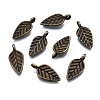 Tibetan Style Alloy Pendants TIBEB-P002-01AB-NF-3