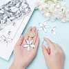 200Pcs Acrylic Rhinestone Cabochons OACR-FG0001-12-3