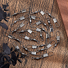100Pcs Iron with Carbon Steel Fishing Rolling Bearing Connector FIND-CA0009-79-5