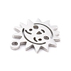 Non-Tarnish 201 Stainless Steel Charms STAS-D176-05P-3