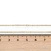 304 Stainless Steel Cable Chain Necklaces LS-NJEW-M151-24G-2