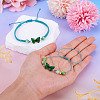 Adjustable Nylon Braided Bead Bracelets BJEW-TA00488-4