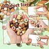 Round Food Grade Eco-Friendly Silicone Beads SIL-CJ0002-72-3