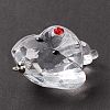 Transparent Acrylic Rhinestone Big Pendants LS-TACR-P002-01A-4