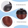 3Pcs 3 Colors Wood Pendants WOOD-NB0002-06-4