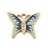 304 Stainless Steel Rhinestone Pendants STAS-D300-01G-11-1