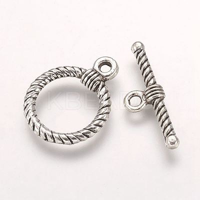 Alloy Toggle Clasps X1-PALLOY-F178-01AS-1