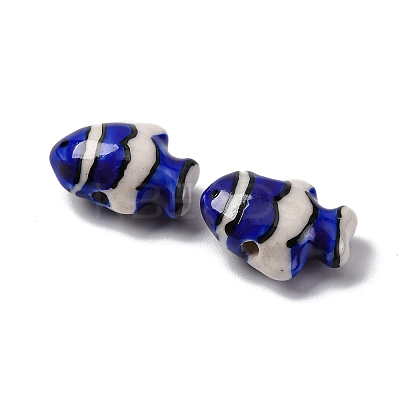 Handmade Porcelain Beads PORC-R002-01B-1