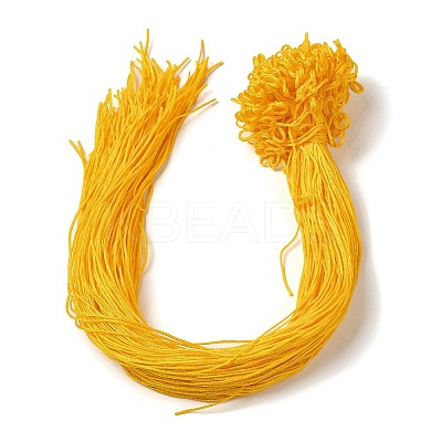 Nylon Lucky Knot Cord Amulet Yuki Pendant Decorations LS-AJEW-NH0001-01B-1