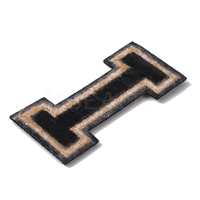 Polyester Computerized Embroidery Cloth Iron On Sequins Patches LS-PATC-SZC0001-01I-1