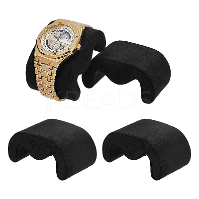Velvet Jewelry Watch/Bracelet Display Pillows ODIS-WH0043-201B-1