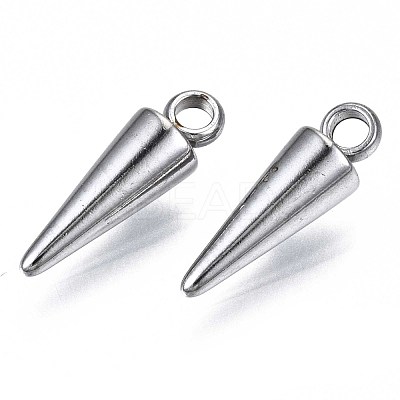 Tarnish Resistant 201 Stainless Steel Pendants STAS-S117-002A-01-1