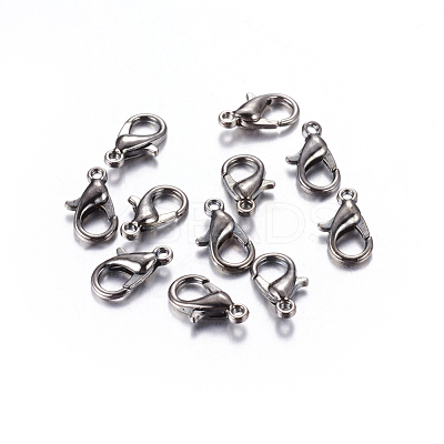 Zinc Alloy Lobster Claw Clasps E103-B-NF-1