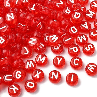 150Pcs Transparent Acrylic Beads TACR-YW0002-32F-1