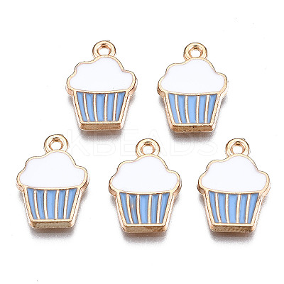 Alloy Enamel Pendants ENAM-S121-127C-1