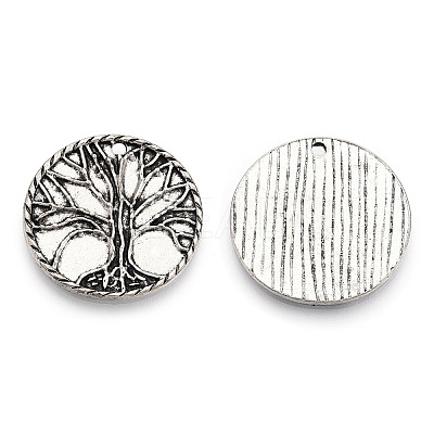 Tibetan Style Alloy Pendants PALLOY-T075-216AS-1