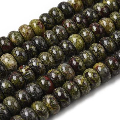 Natural Dragon Blood Beads Strands G-A280-A26-03-1