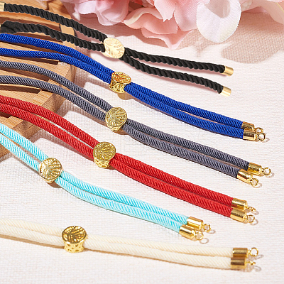 Polyester Cord Bracelet Making BJEW-PH0004-07-1