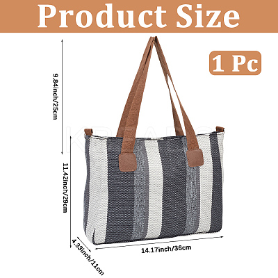 Striped Canvas Bags ABAG-CN0001-70C-1