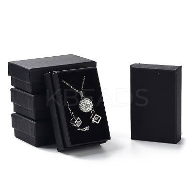 Cardboard Paper Jewelry Set Boxes CBOX-G015-04-1