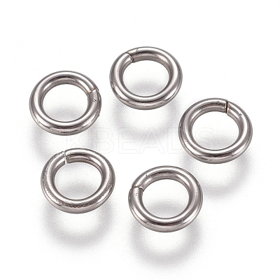 304 Stainless Steel Soldered Closed Jump Rings X-STAS-E482-15A-1