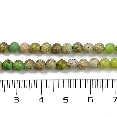 Dyed Natural Regalite/Imperial Jasper/Sea Sediment Jasper Beads Strands G-B124-C04-06-1