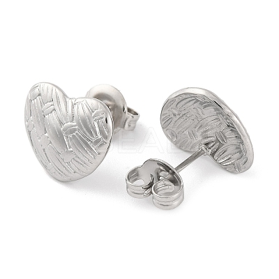 Non-Tarnish 304 Stainless Steel Stud Earrings for Women EJEW-N054-10P-1
