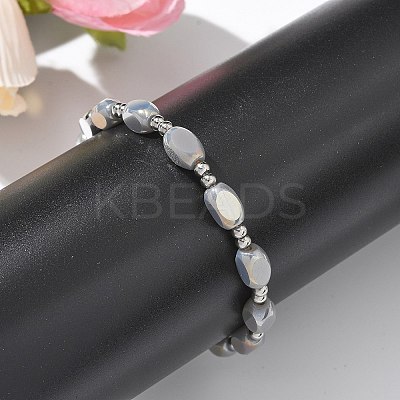 304 Stainless Steel Beads Stretch Breacelets for Women LS-BJEW-M054-01P-03-1