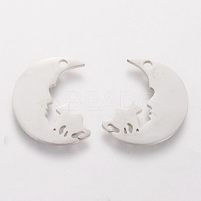 Non-Tarnish 201 Stainless Steel Pendants LS-STAS-S105-T486-1