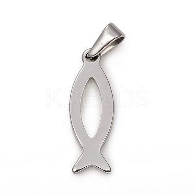 Tarnish Resistant 304 Stainless Steel Pendants STAS-I136-26P-1