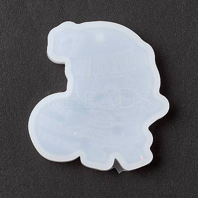 Christmas Theme DIY Santa Claus Pendant Silicone Statue Molds LS-DIY-K054-14-1