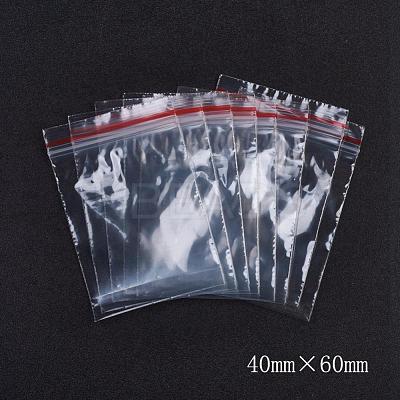 Plastic Resealable Packaging Bags OPP-G001-E-4x6cm-1