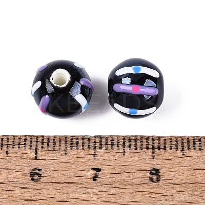 Handmade Porcelain Ceramic Beads PORC-Q005-03A-1