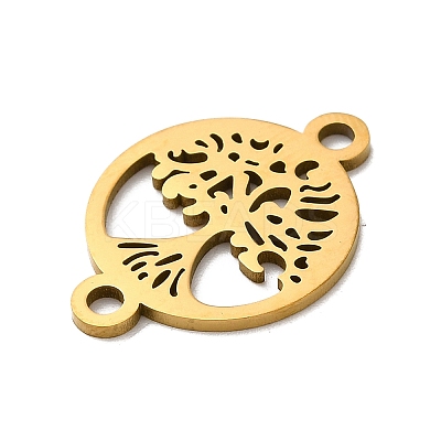 304 Stainless Steel Connector Charms LS-STAS-D013-02D-G-1