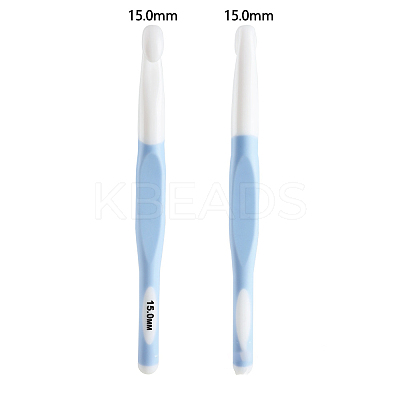 ABS Plastic Crochet Hooks Needles SENE-PW0003-095D-1