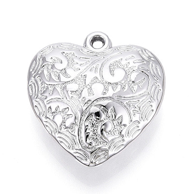 Textured Acrylic Pendants OACR-T030-38B-1