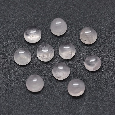 Natural Rose Quartz Cabochons X-G-O175-23-06-1
