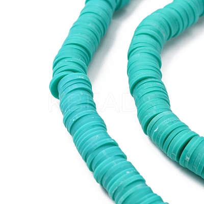 Handmade Polymer Clay Beads Strands CLAY-R089-8mm-Q048-1