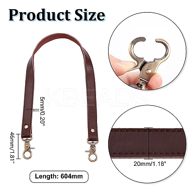 Leather Bag Handles DIY-WH0304-300-1