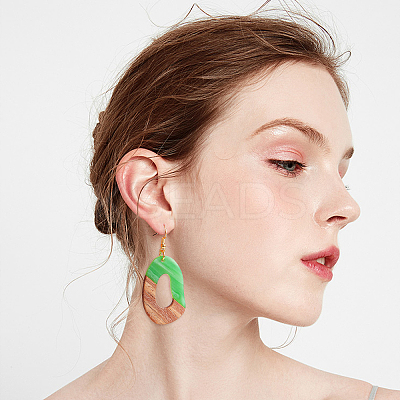 DIY Dangle Earring Making Kits DIY-OC0006-24-1