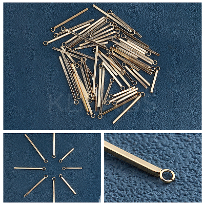 60Pcs 4 Style 304 Stainless Steel Pendants STAS-SC0003-94-1
