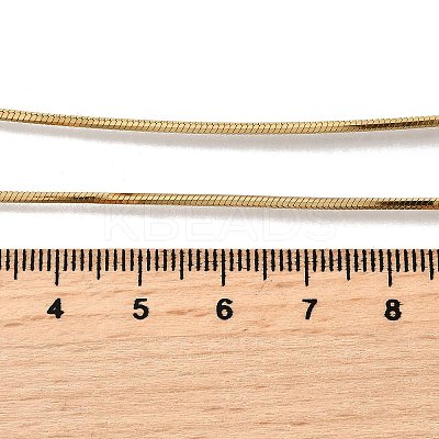 1.5MM 304 Stainless Steel Snake Chain Necklaces for Women Men STAS-V011-04C-G-1
