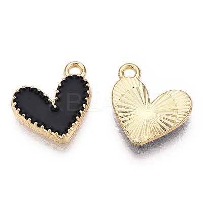 Alloy Enamel Charms ENAM-T011-204-1