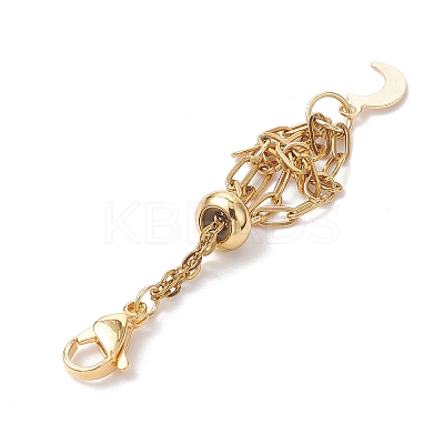 3Pcs 304 Stainless Steel Macrame Pouch Empty Stone Holder Pendant Decorations HJEW-JM04380-01-1
