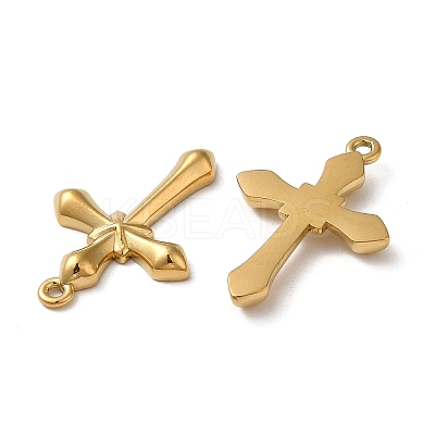 304 Stainless Steel Pendants STAS-Q252-07G-1