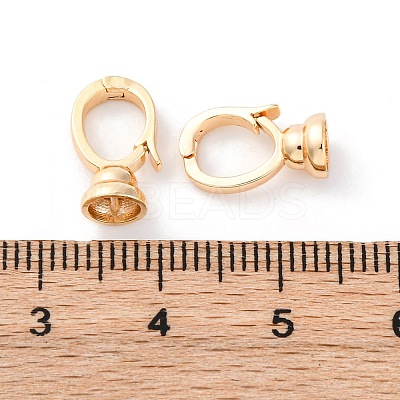 Brass Peg Bails KK-D360-04G-1