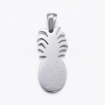 Tarnish Resistant 304 Stainless Steel Pendants STAS-K162-037P-1